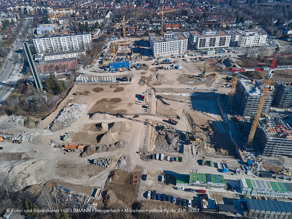 09.03.2022 - Baustelle PANDIONVERDE in Neuperlach 